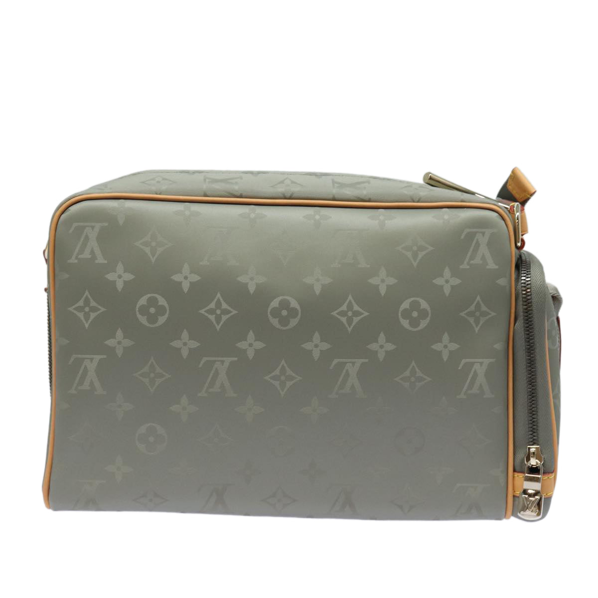 LOUIS VUITTON Monogram titanium Camera Bag Shoulder Bag Gray M43884 Auth 79277SA