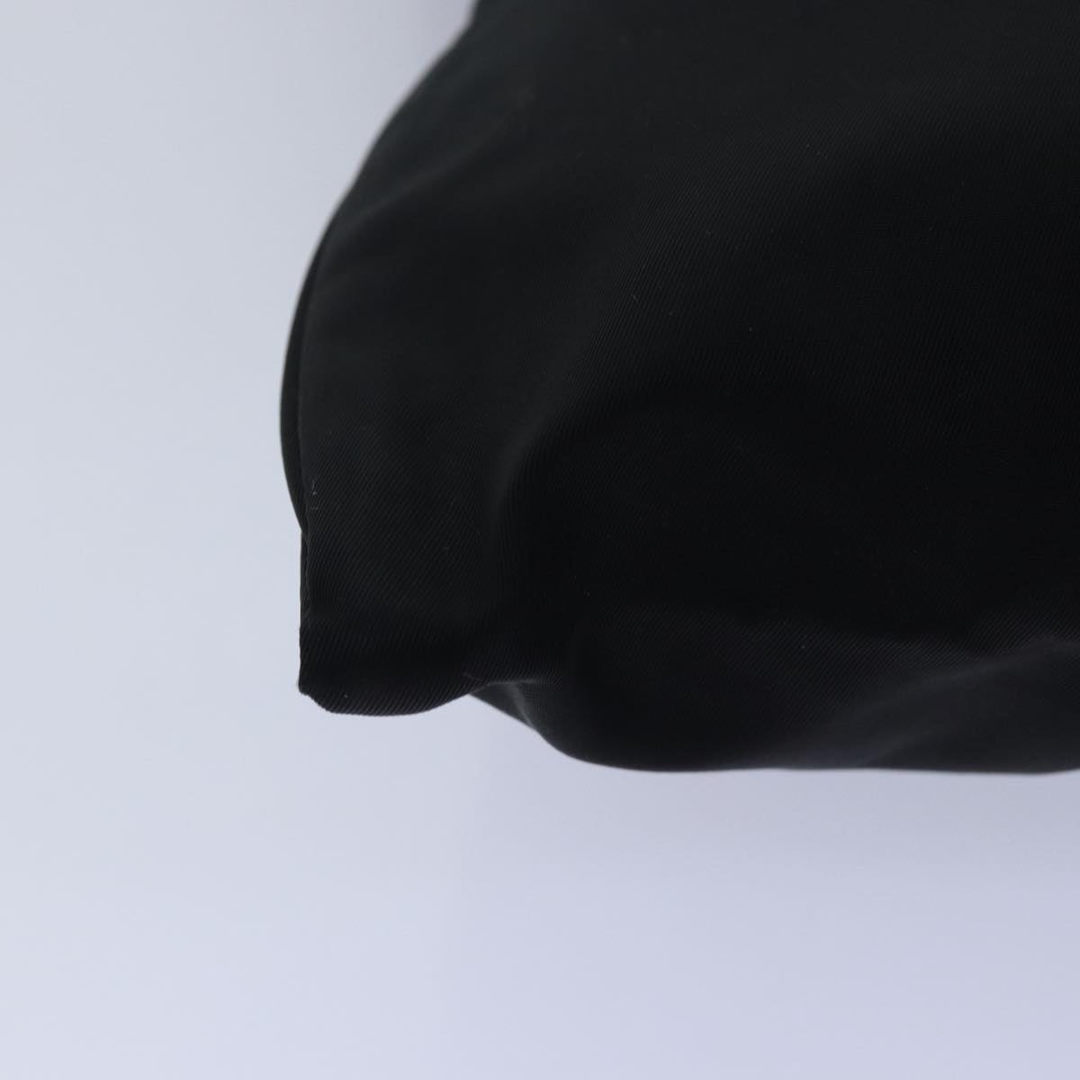 PRADA Shoulder Bag Nylon Black Auth 79556