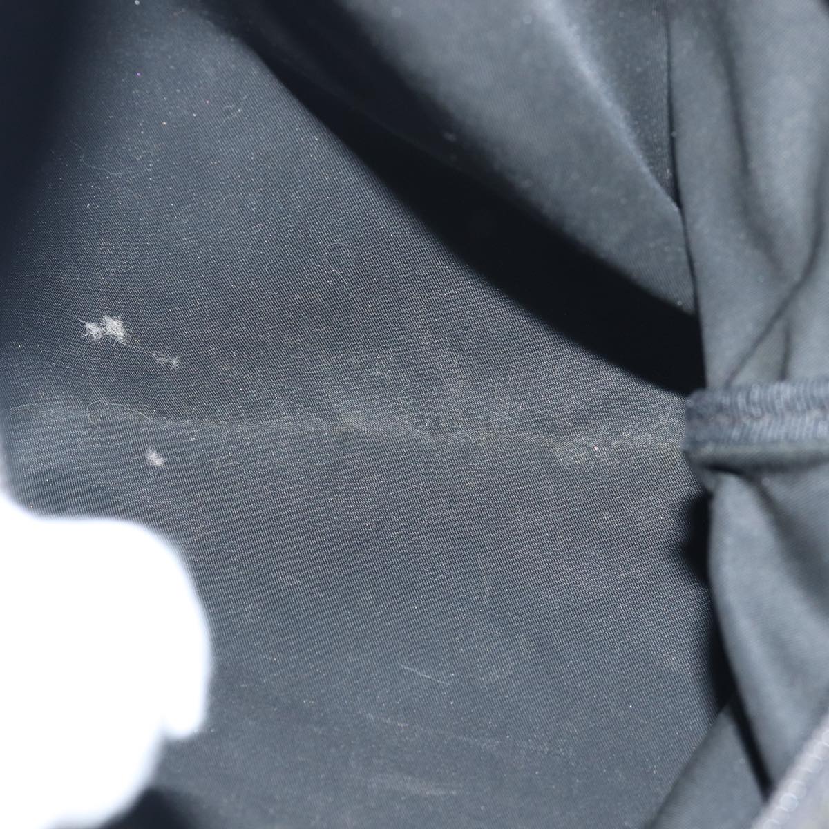 PRADA Shoulder Bag Nylon Black Auth 79556