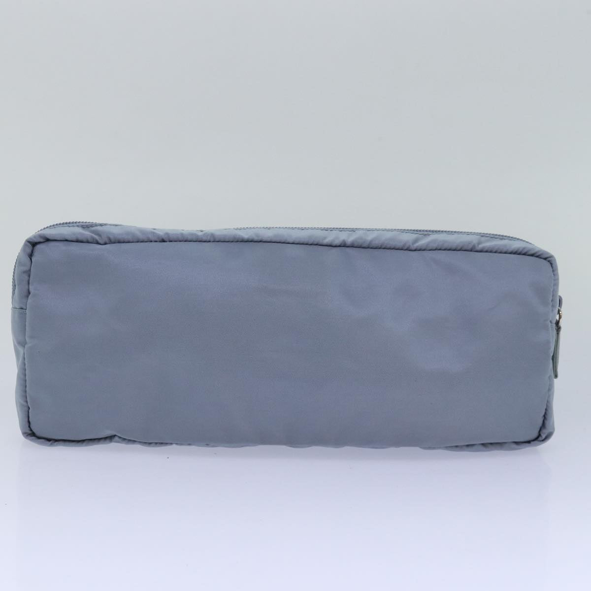 PRADA Room Shoes & Pouch Nylon Light Blue Auth 79894V