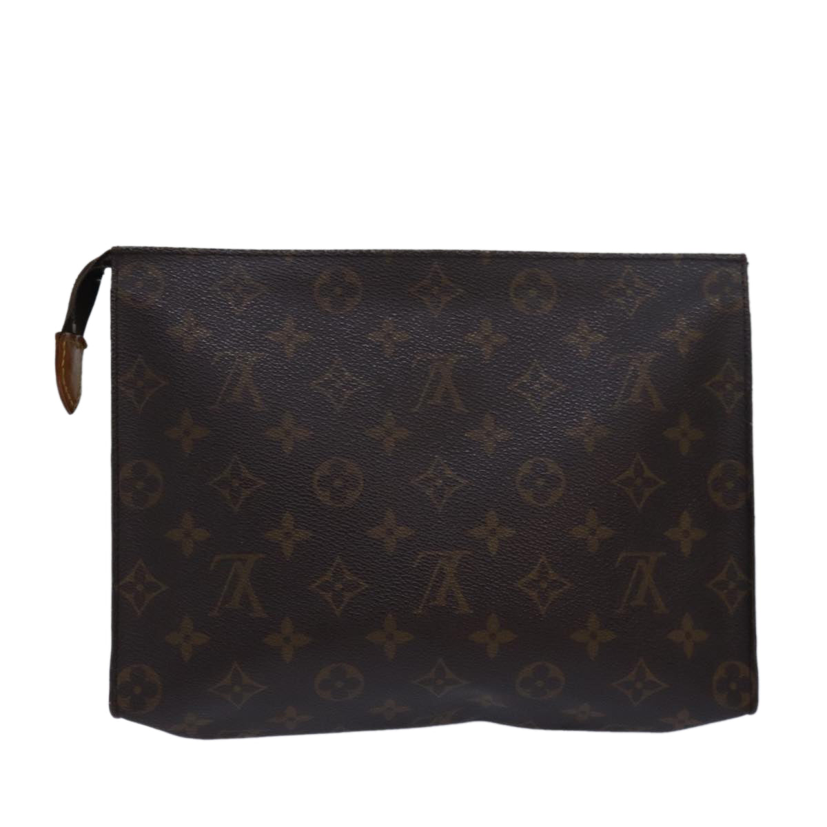 LOUIS VUITTON Monogram Poche Toilette 26 Pouch M47542 LV Auth 79929