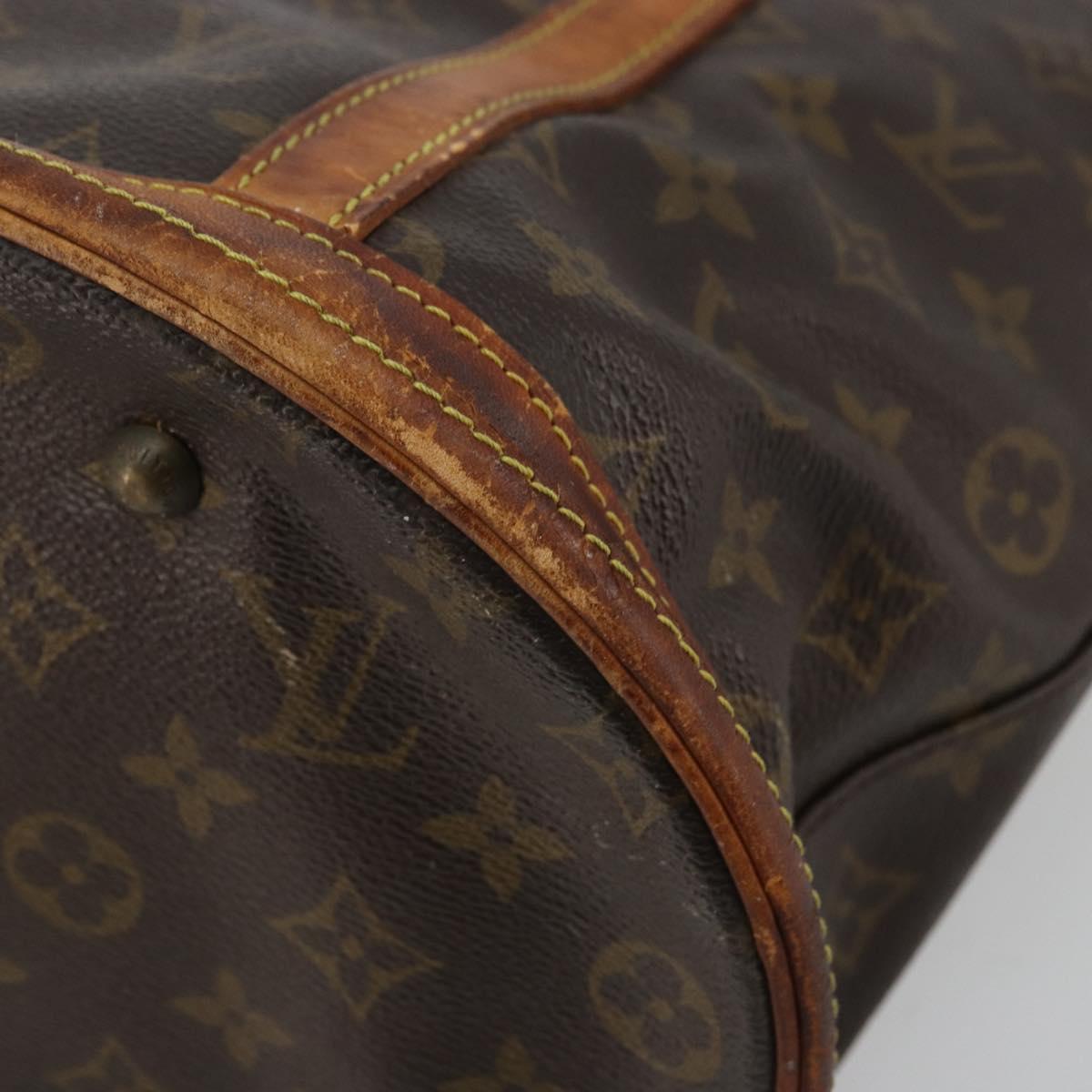 LOUIS VUITTON Monogram Bucket GM Shoulder Bag M42236 LV Auth 80217