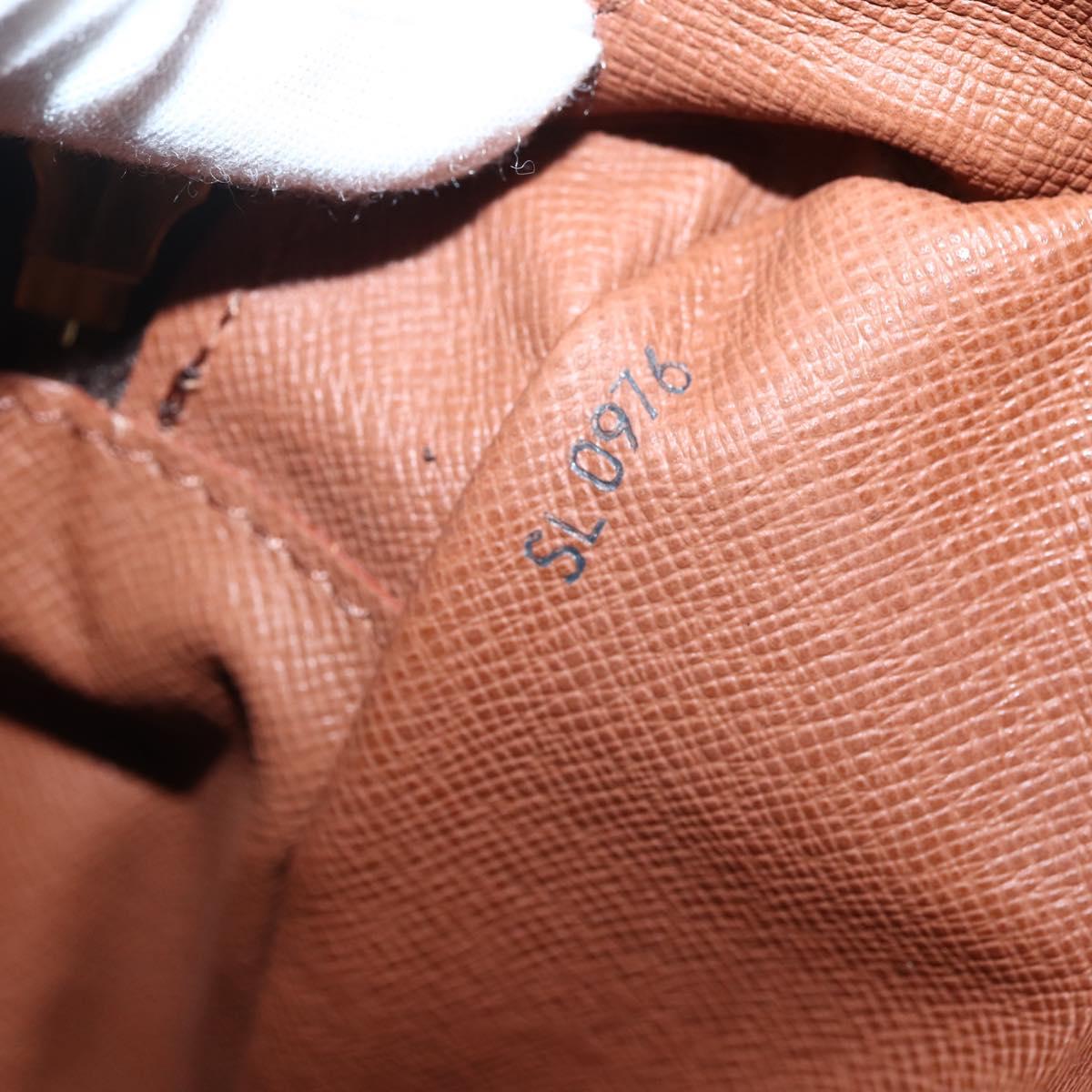 LOUIS VUITTON Monogram Compiegne 28 Clutch Bag M51845 LV Auth 80423A