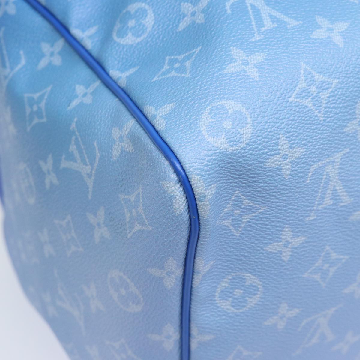 LOUIS VUITTON Monogram Clouds Keepall Bandouliere 50 Bag M45428 LV Auth 80910SAV