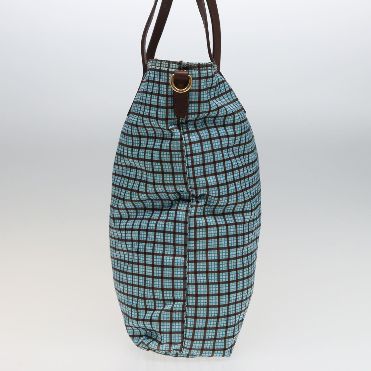 PRADA Hand Bag Nylon 2way Light Blue B2600G Auth 80981V