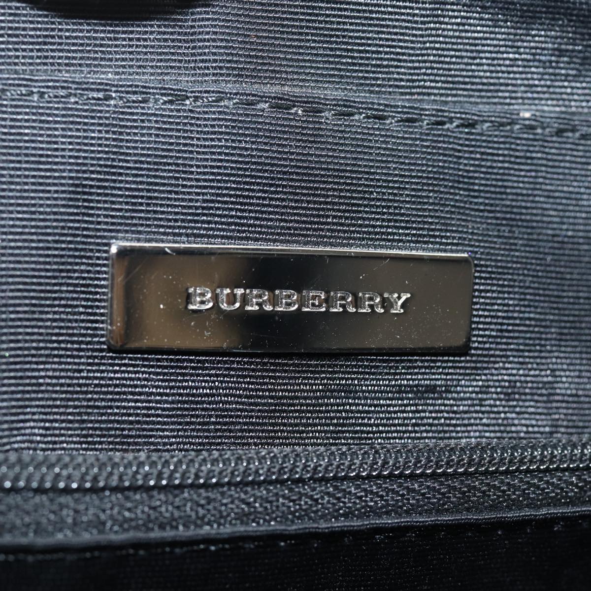 BURBERRY Nova Check Tote Bag Canvas Beige Auth 81323