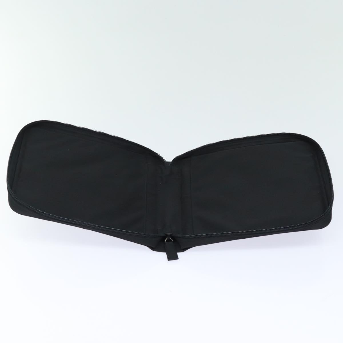 PRADA MiniDisc Case Nylon Black Auth 81379V