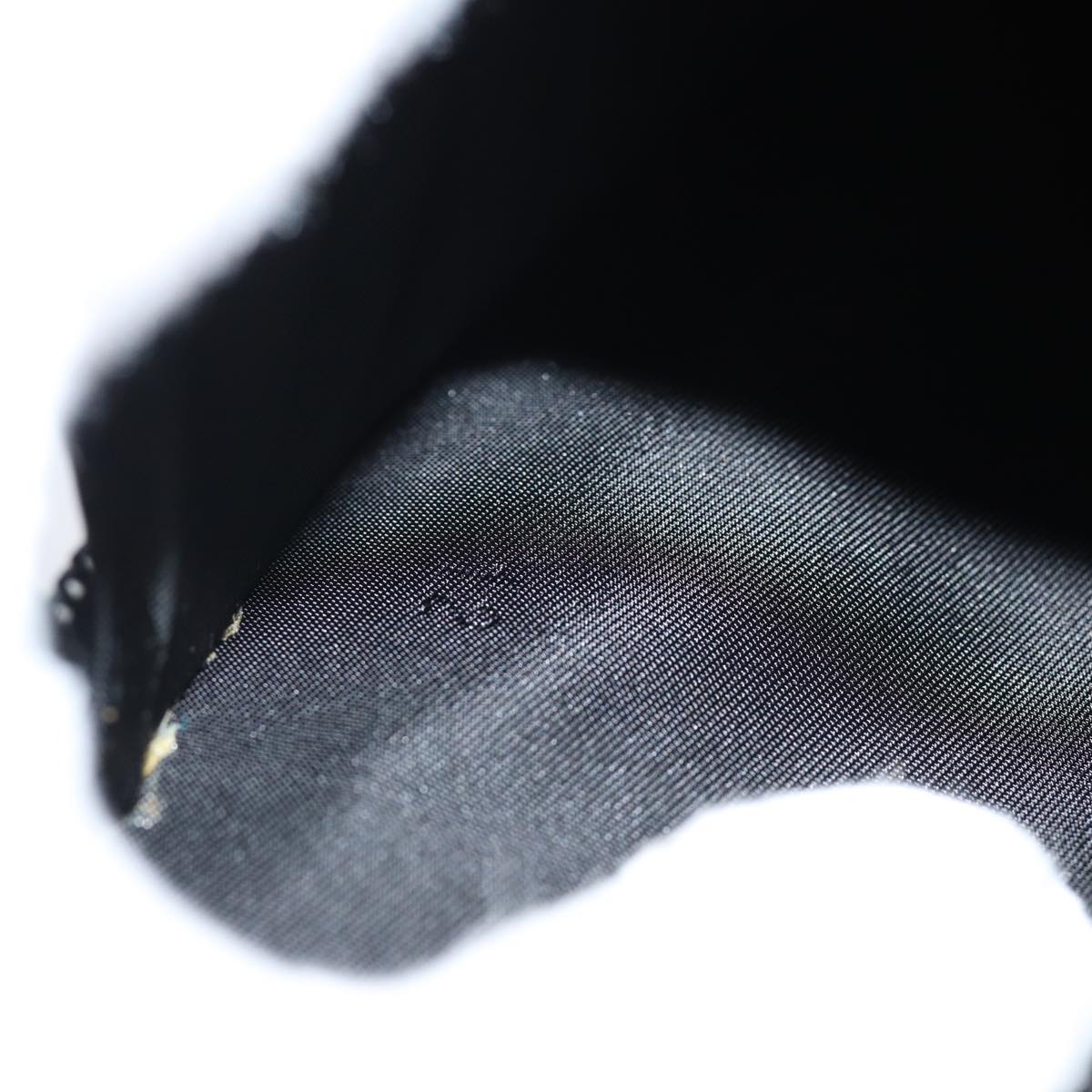 PRADA MiniDisc Case Nylon Black Auth 81379V