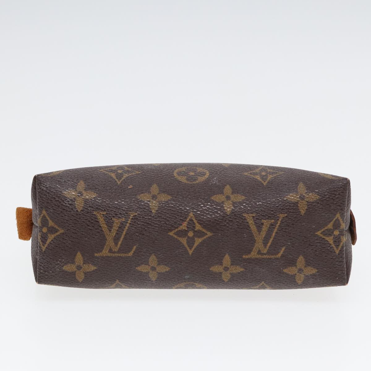 LOUIS VUITTON Monogram Pochette Cosmetic PM Cosmetic Pouch M47515 LV Auth 81600