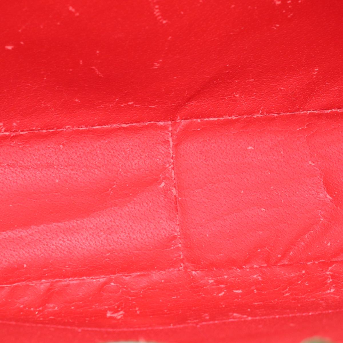 CELINE Shoulder Bag Leather Green Auth 81640