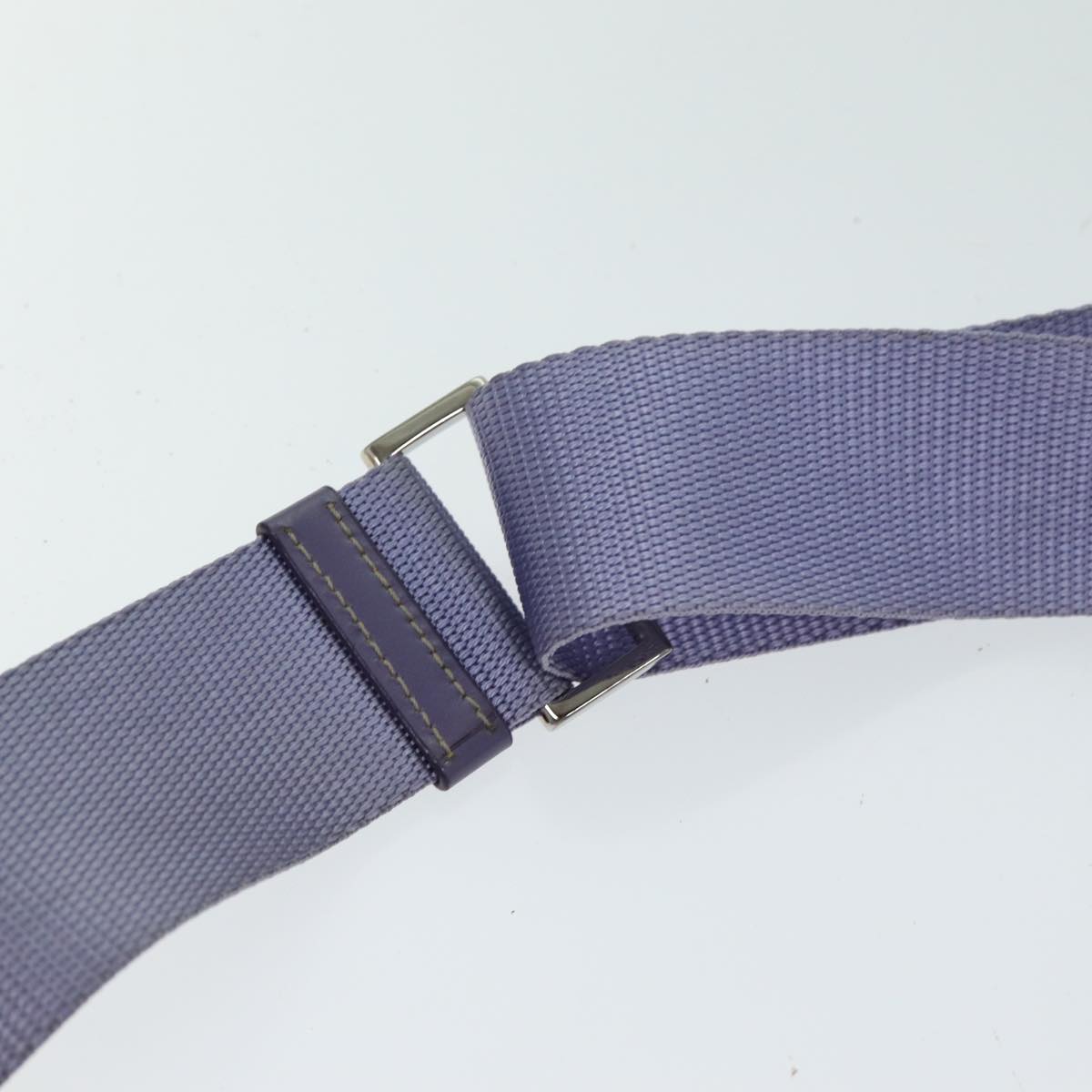 PRADA Shoulder Bag Nylon Purple Auth 81834