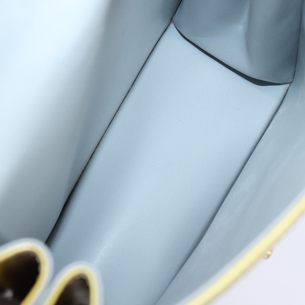 LOUIS VUITTON Monogram Vernis Spring Street Hand Bag Gris M91029 LV Auth 81950