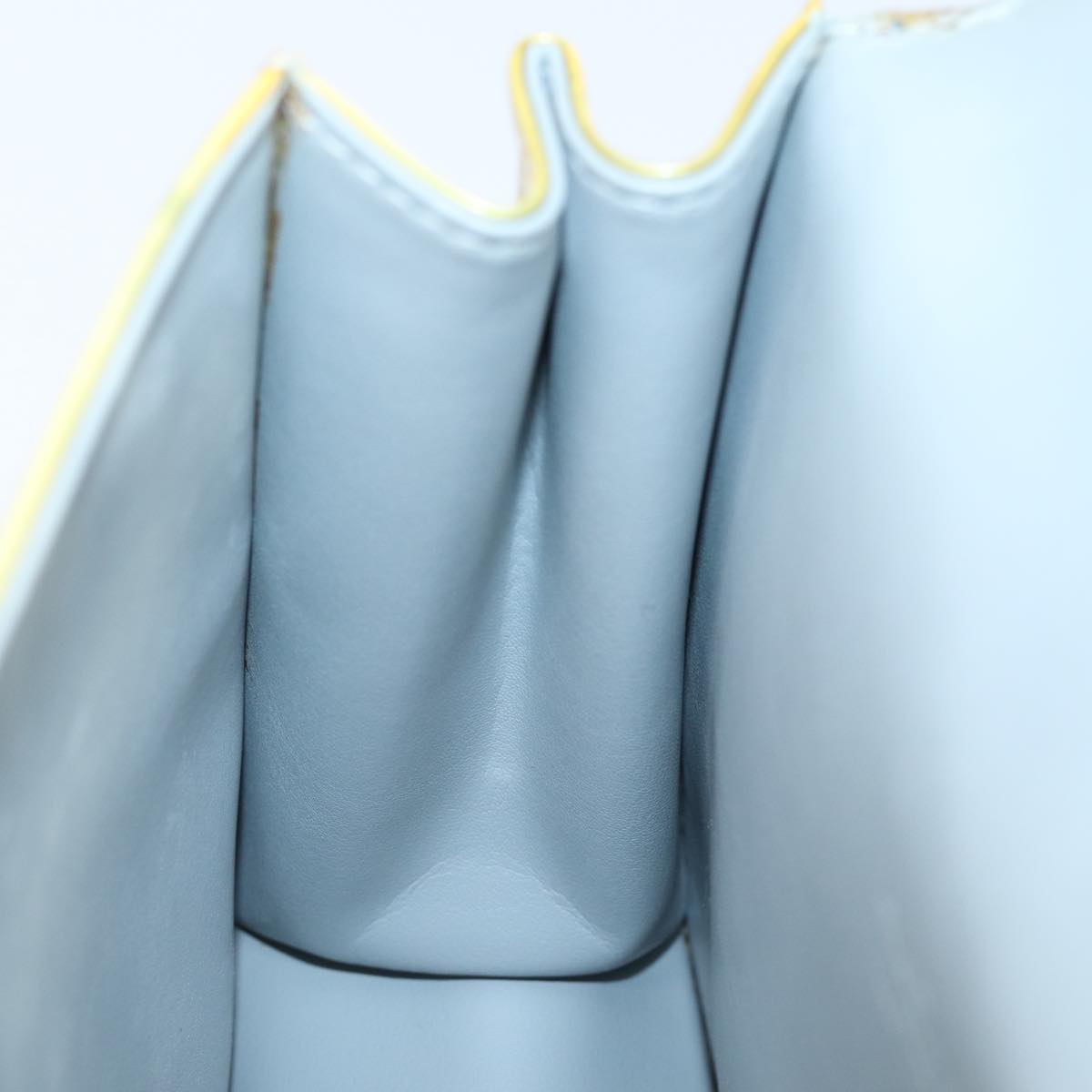 LOUIS VUITTON Monogram Vernis Spring Street Hand Bag Gris M91029 LV Auth 81950