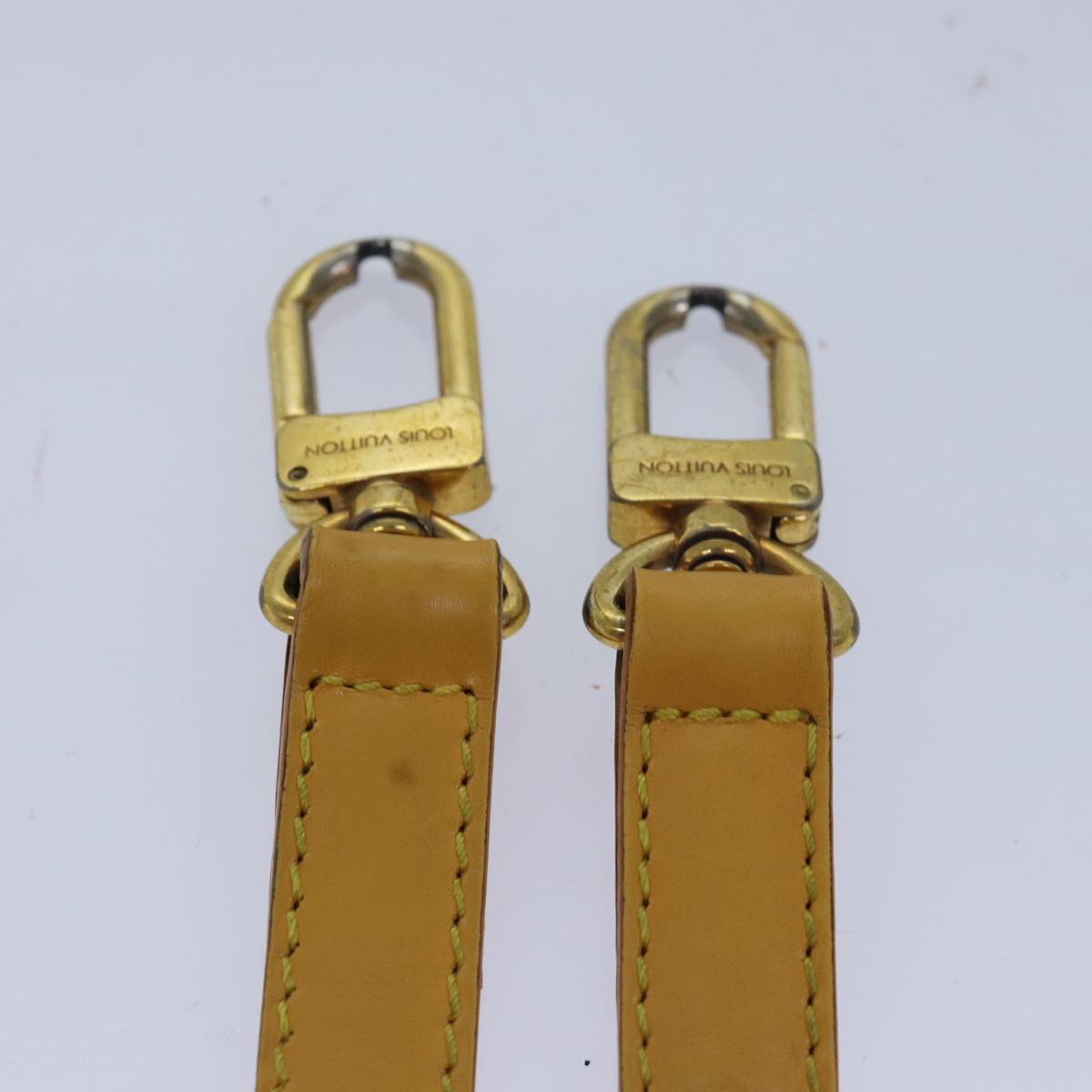 LOUIS VUITTON Epi Adjustable Shoulder Strap 37.4""""""""-44.5"""""""" Yellow LV Auth 82231