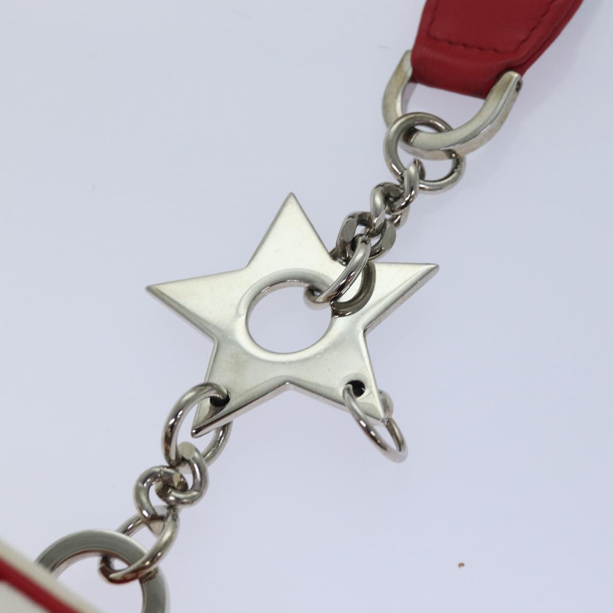 Christian Dior Hardcore Pouch Canvas White Auth 82243V