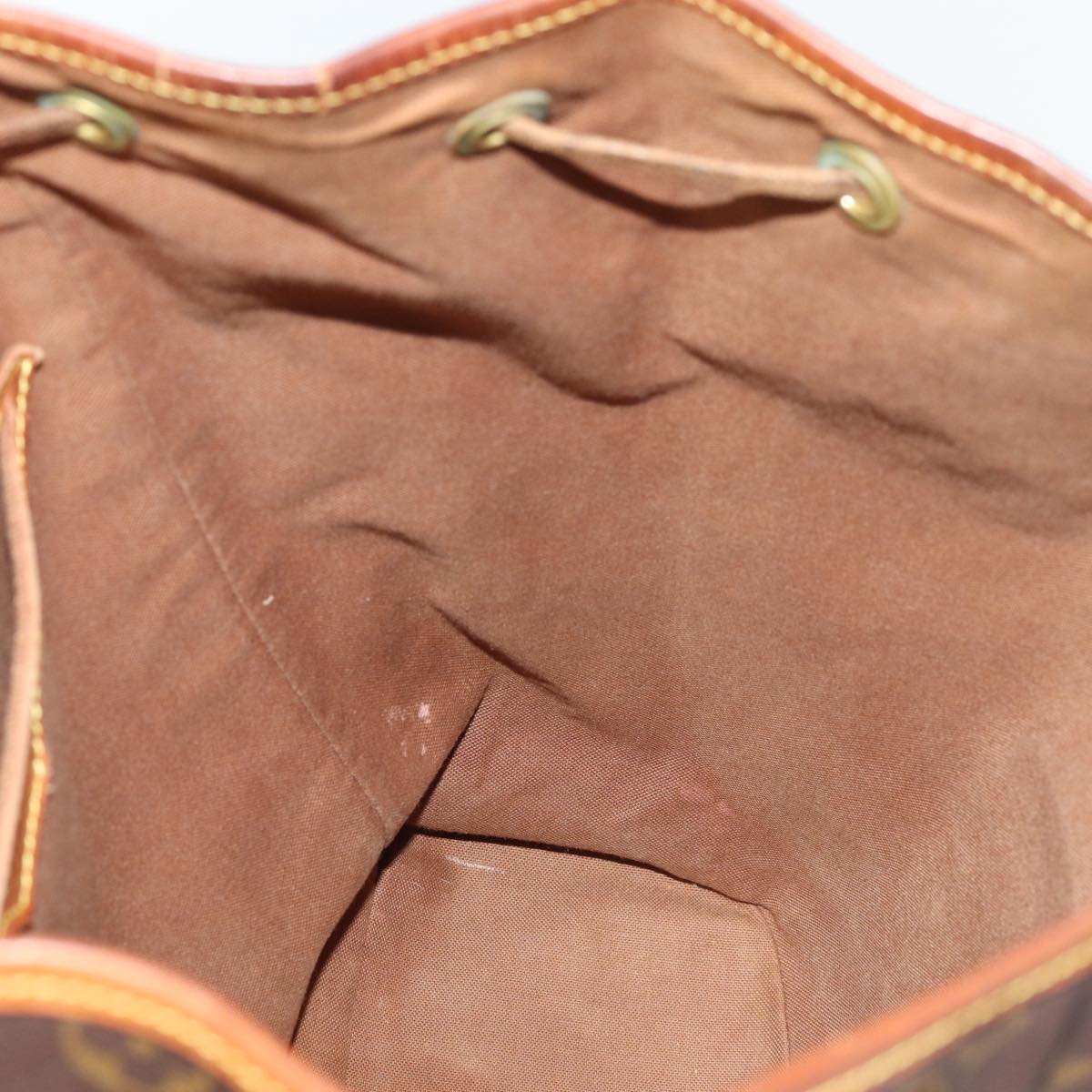 LOUIS VUITTON Monogram Montsouris GM Backpack M51135 LV Auth 82289