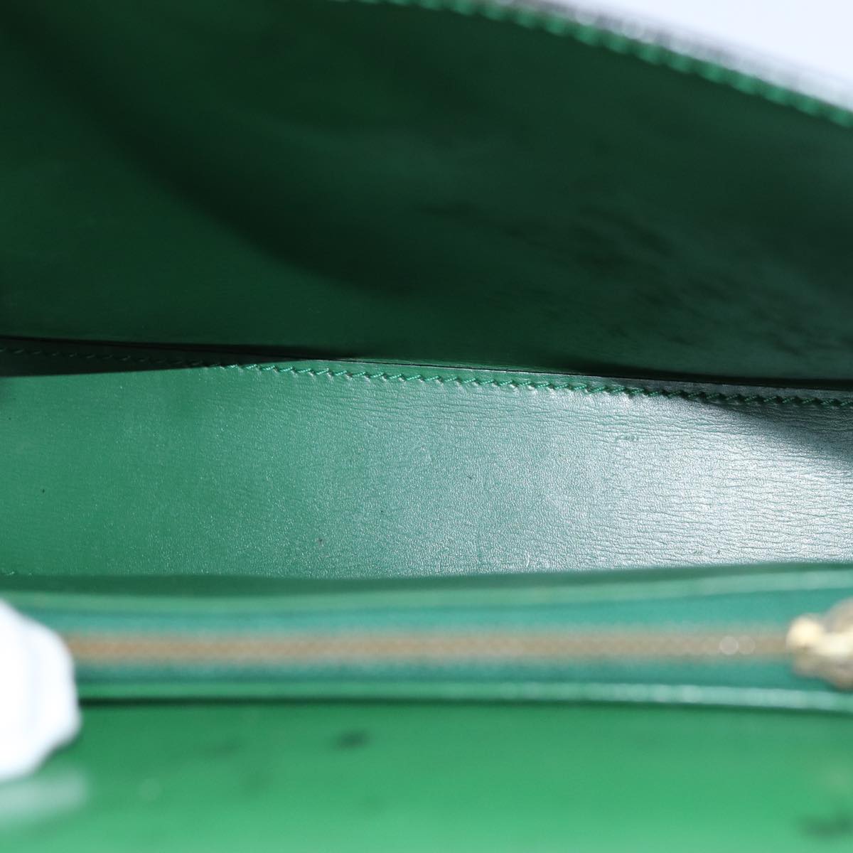 LOUIS VUITTON Epi Malesherbes Hand Bag Green M52374 LV Auth 82304