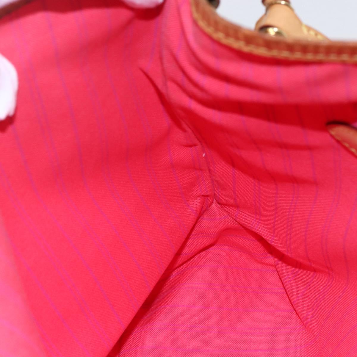 LOUIS VUITTON Damier Azur Delightful PM Shoulder Bag N41447 LV Auth 82538