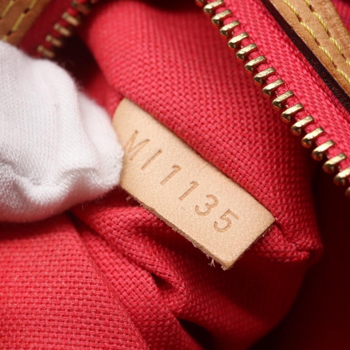 LOUIS VUITTON Damier Azur Delightful PM Shoulder Bag N41447 LV Auth 82538