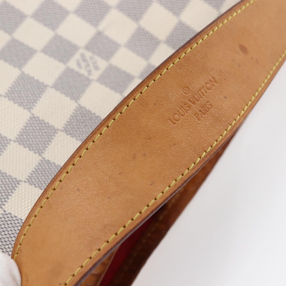 LOUIS VUITTON Damier Azur Delightful PM Shoulder Bag N41447 LV Auth 82538