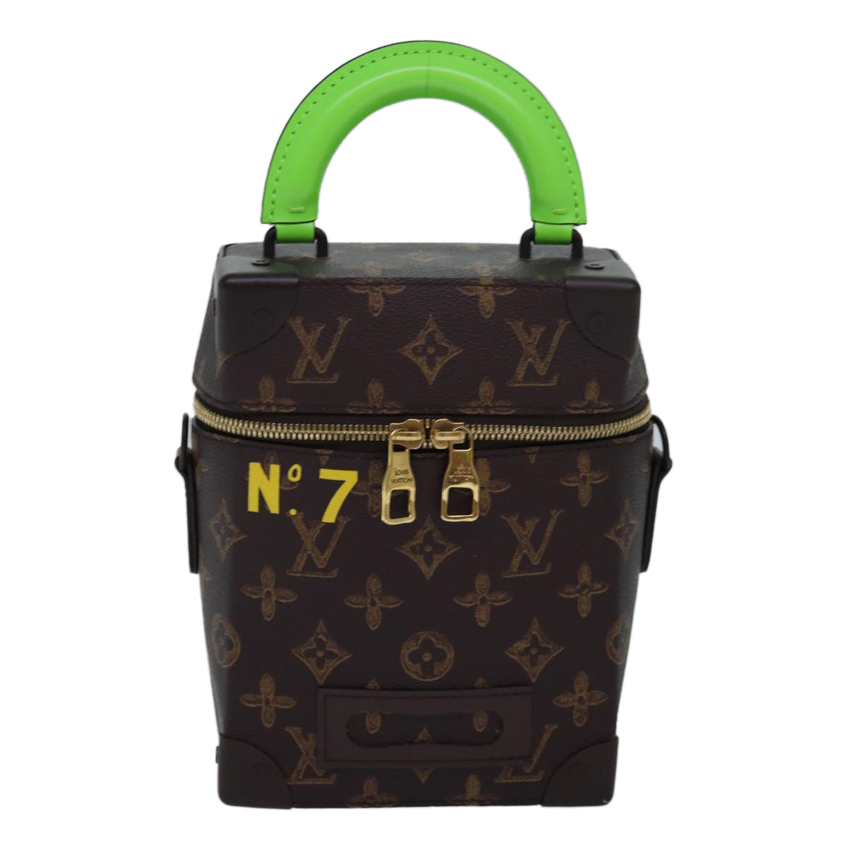 LOUIS VUITTON Monogram Vertical Box Shoulder Bag M59664 LV Auth 82618SAM