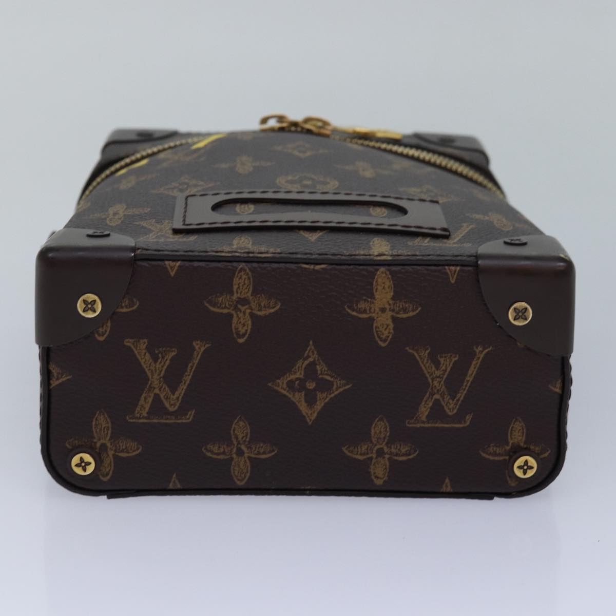 LOUIS VUITTON Monogram Vertical Box Shoulder Bag M59664 LV Auth 82618SAM