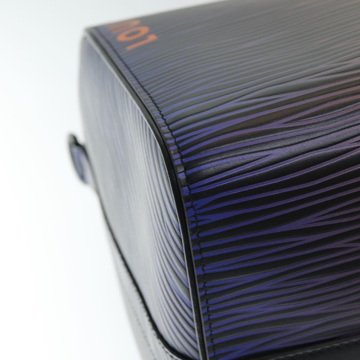 LOUIS VUITTON Epi XL Keepall Bandouliere 50 Boston Bag Black M23174 Auth 82746S