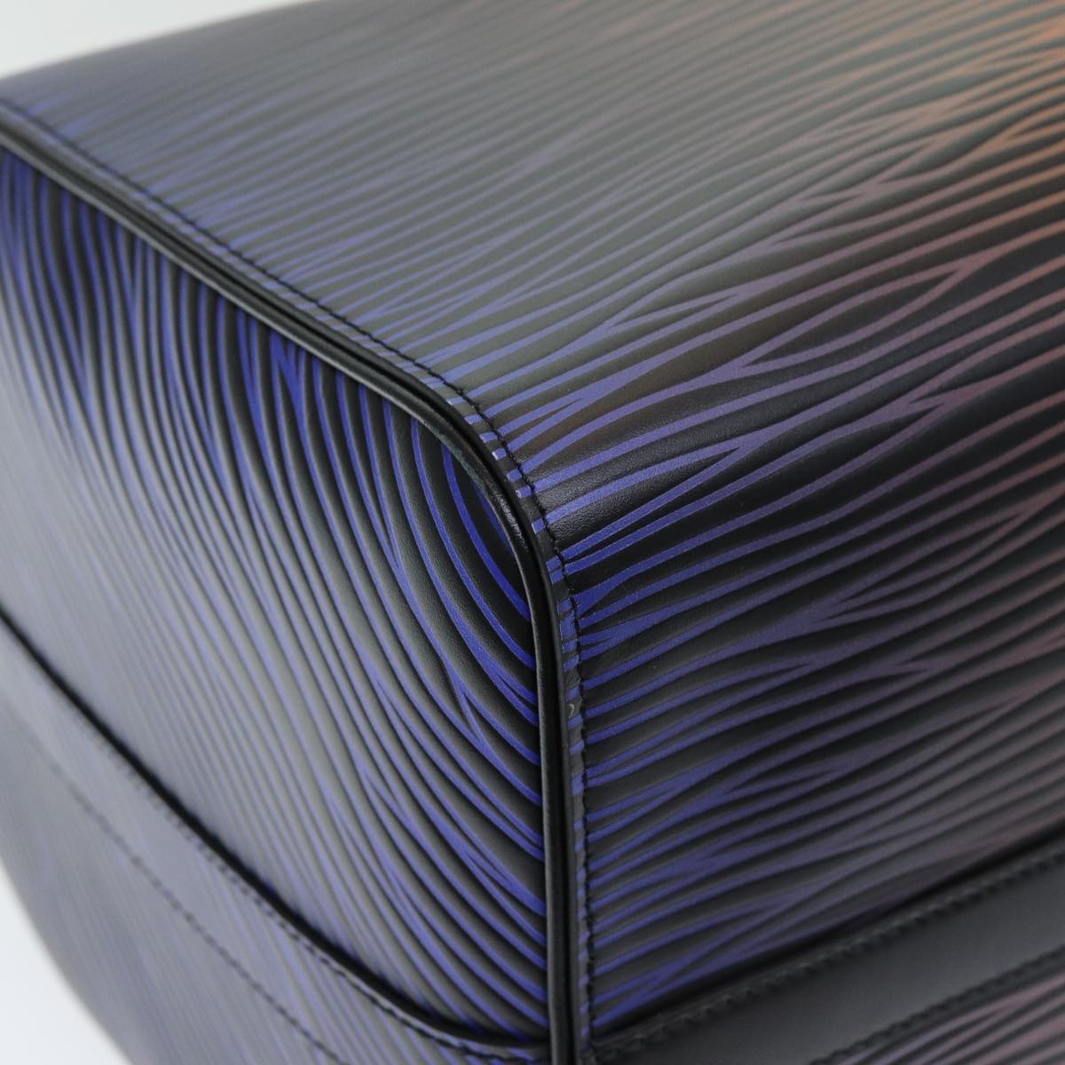 LOUIS VUITTON Epi XL Keepall Bandouliere 50 Boston Bag Black M23174 Auth 82746S