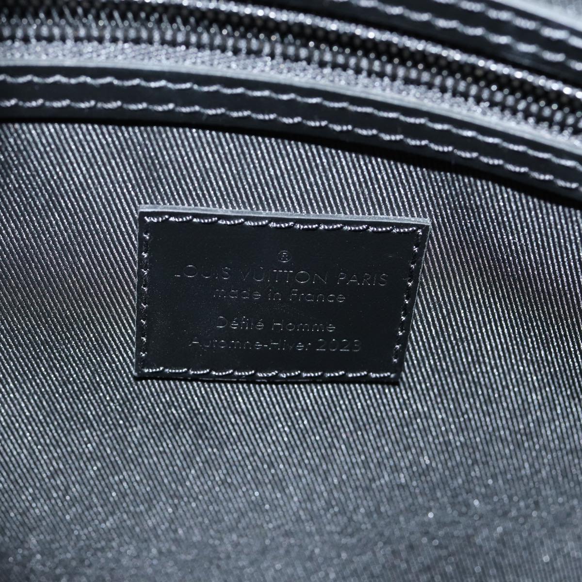 LOUIS VUITTON Epi XL Keepall Bandouliere 50 Boston Bag Black M23174 Auth 82746S