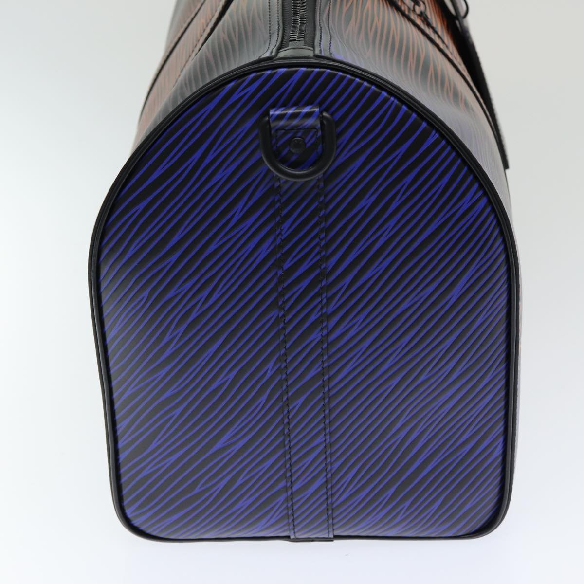 LOUIS VUITTON Epi XL Keepall Bandouliere 50 Boston Bag Black M23174 Auth 82746S