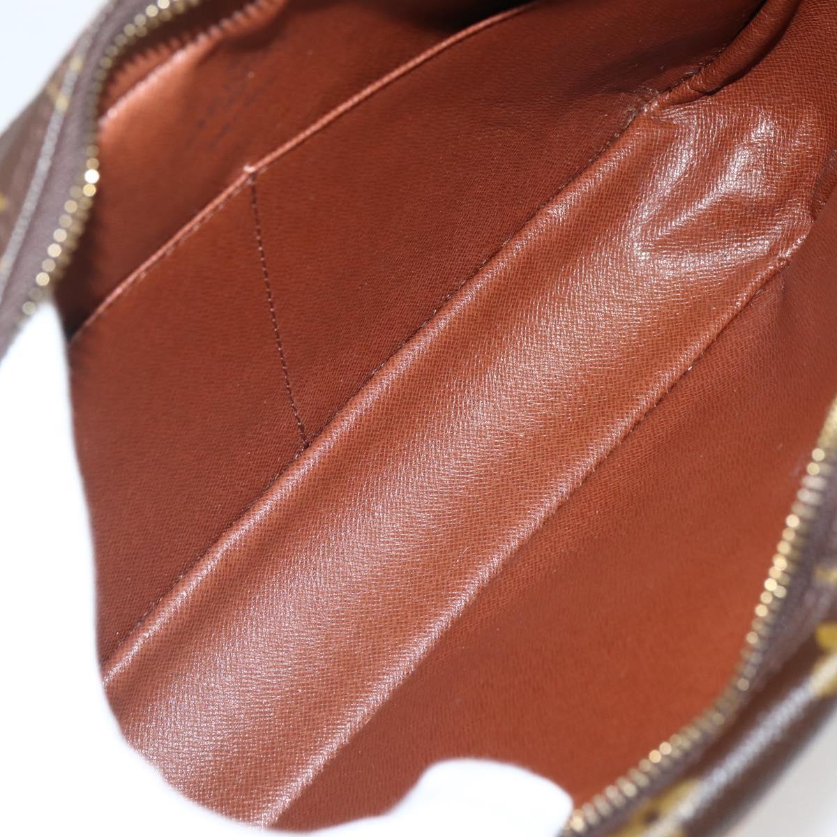 LOUIS VUITTON Monogram Compiegne 28 Clutch Bag M51845 LV Auth 82756