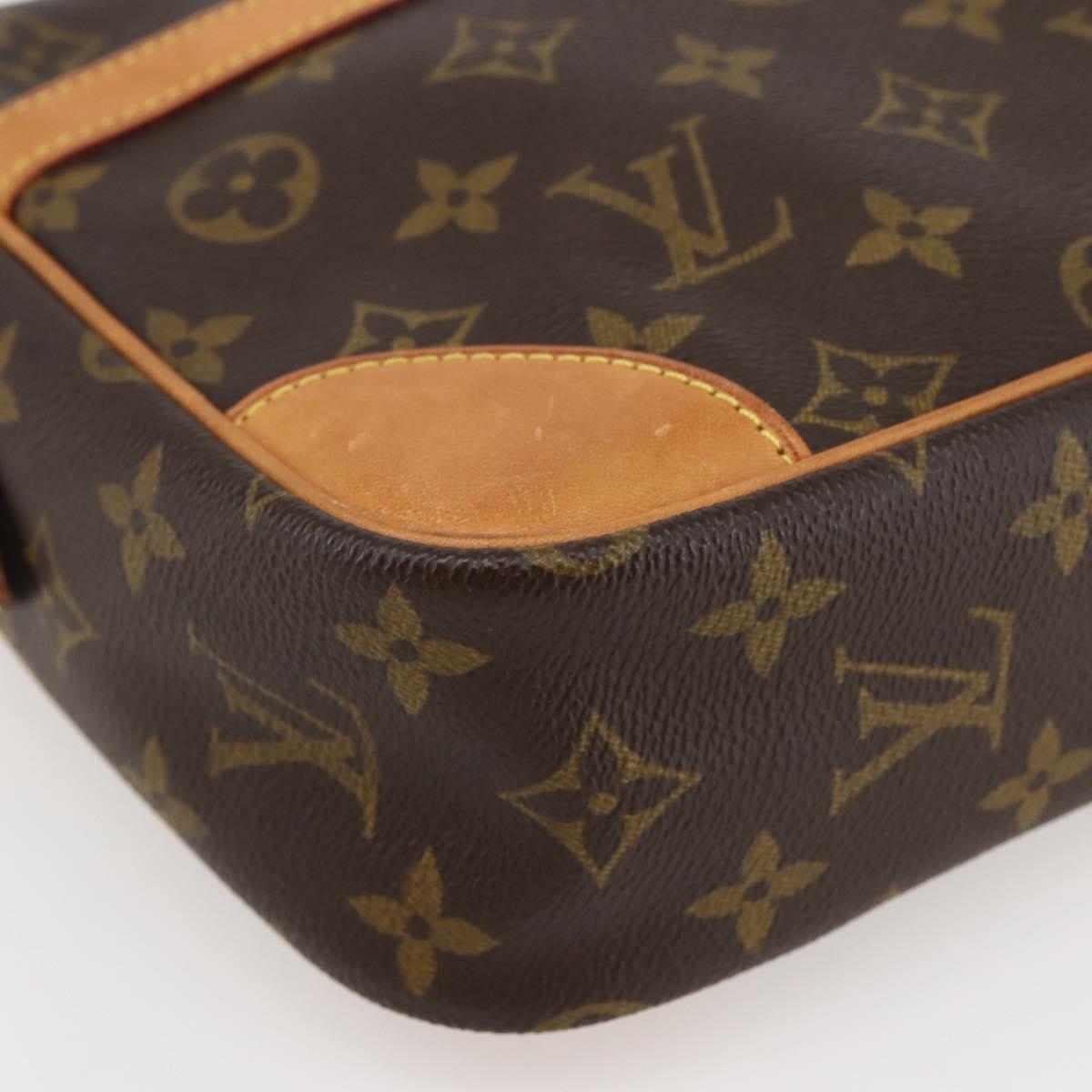 LOUIS VUITTON Monogram Compiegne 28 Clutch Bag M51845 LV Auth 82756