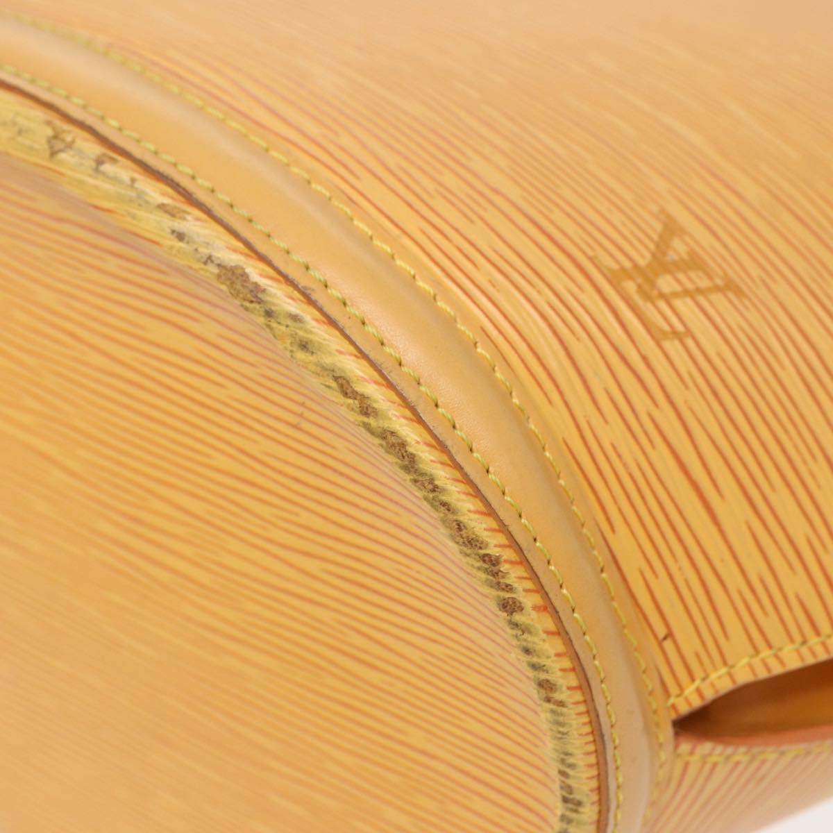 LOUIS VUITTON Epi Saint Jacques Shopping Shoulder Bag Yellow M52269 Auth 82784