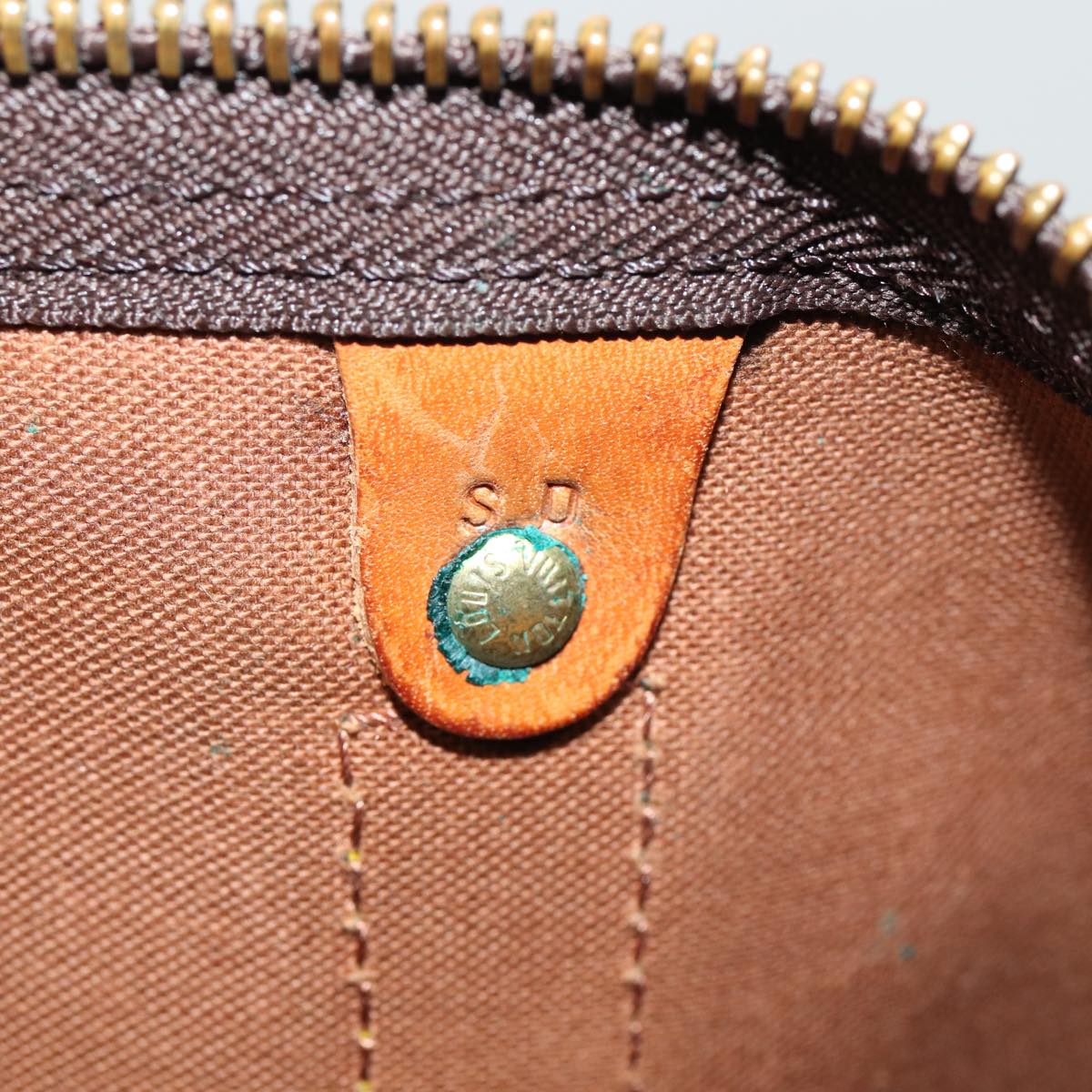 LOUIS VUITTON Monogram Keepall 55 Boston Bag M41424 LV Auth 83060