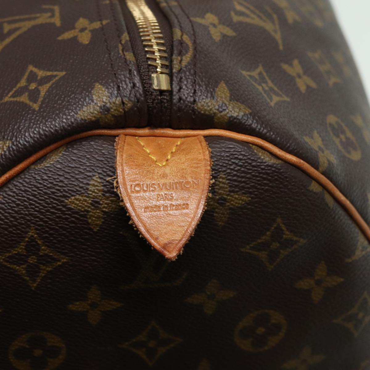 LOUIS VUITTON Monogram Keepall 60 Boston Bag M41422 LV Auth 83293