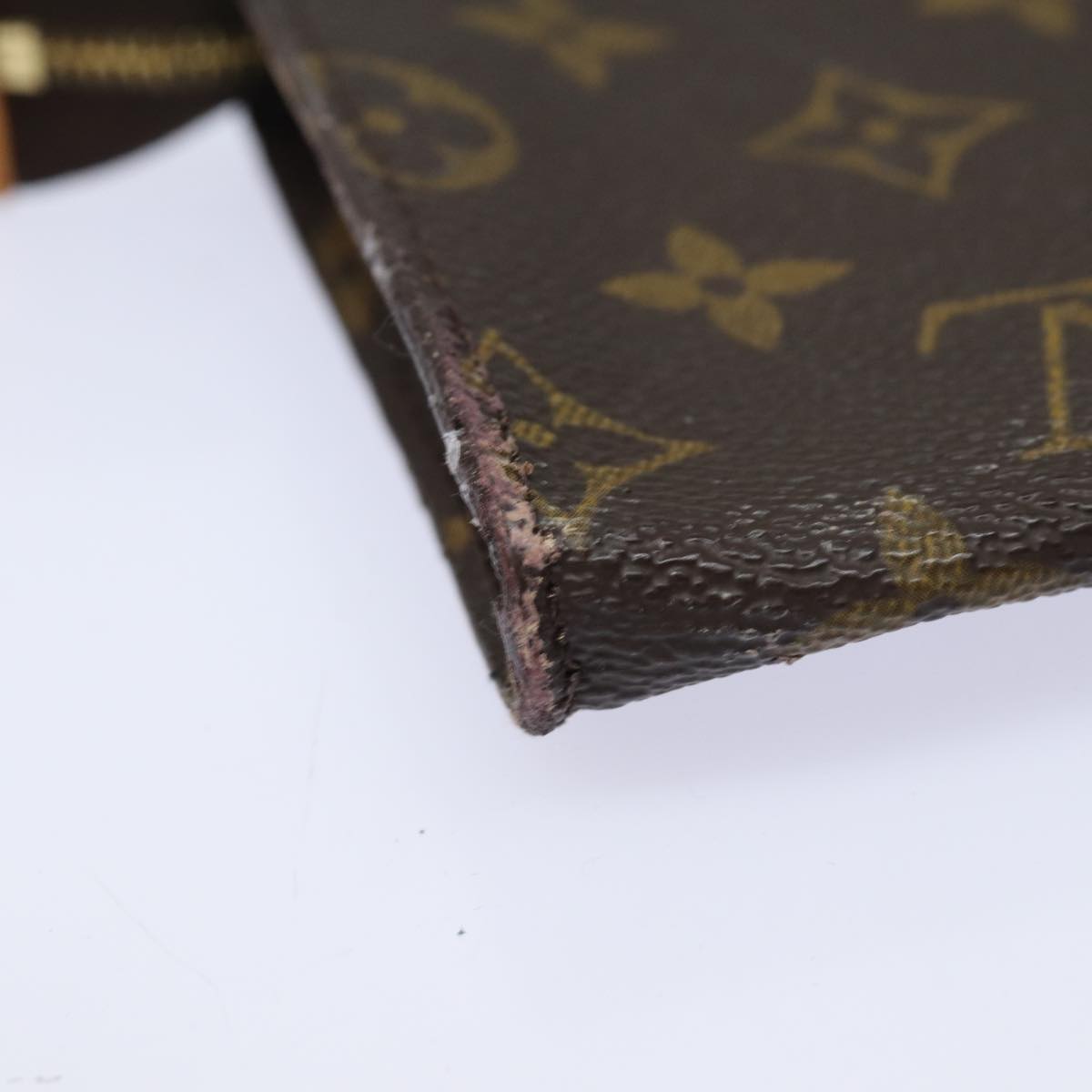 LOUIS VUITTON Monogram Bucket PM Accessory Pouch LV Auth 83505