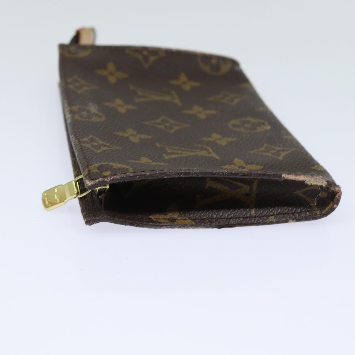 LOUIS VUITTON Monogram Bucket PM Accessory Pouch LV Auth 83505