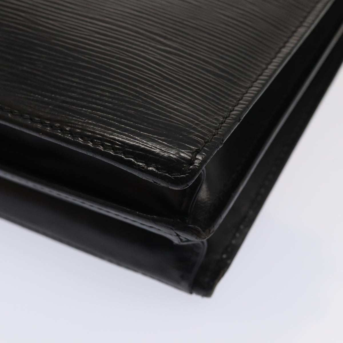 LOUIS VUITTON Epi Angian Shoulder Bag 2way Black M52112 LV Auth 83584