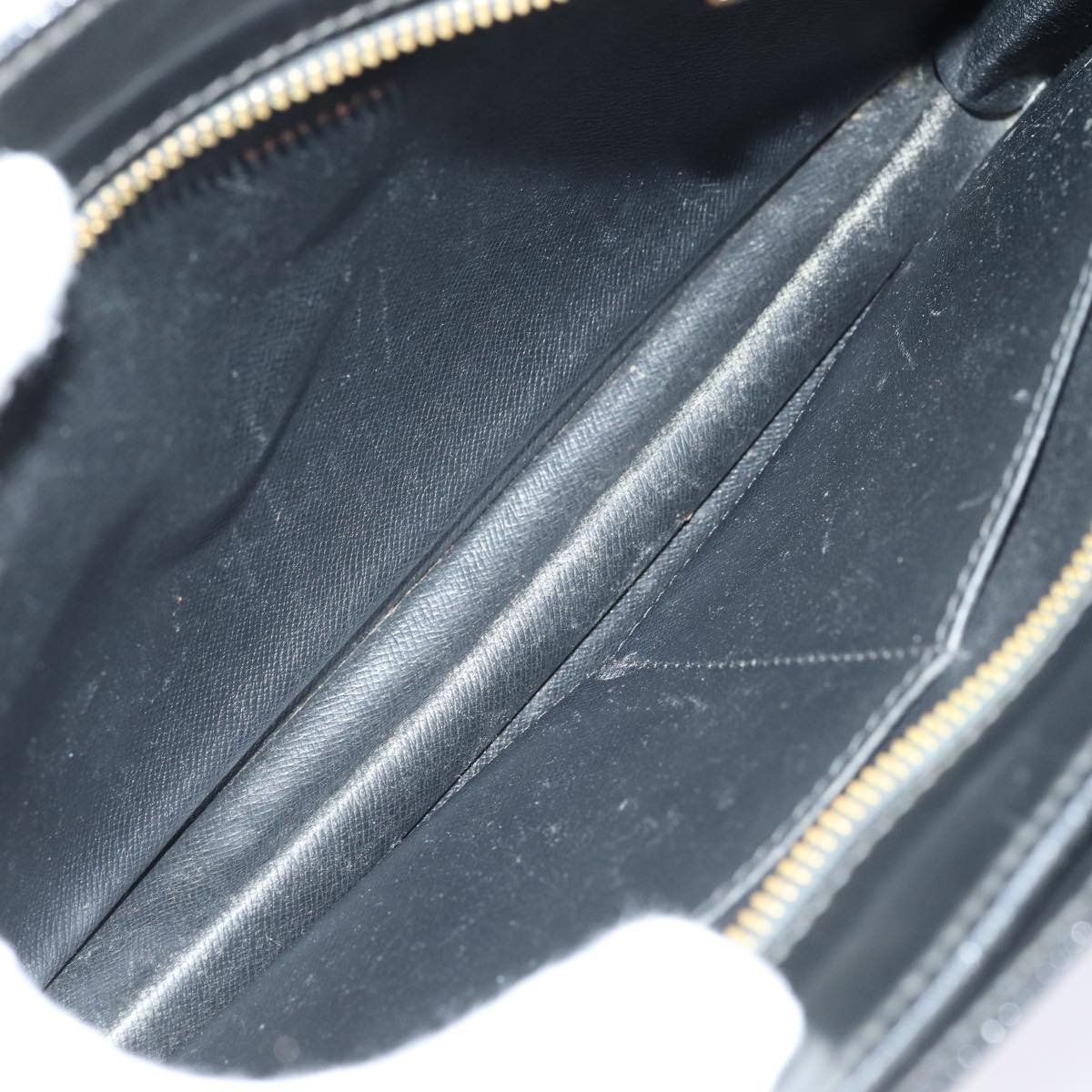 LOUIS VUITTON Epi Angian Shoulder Bag 2way Black M52112 LV Auth 83584