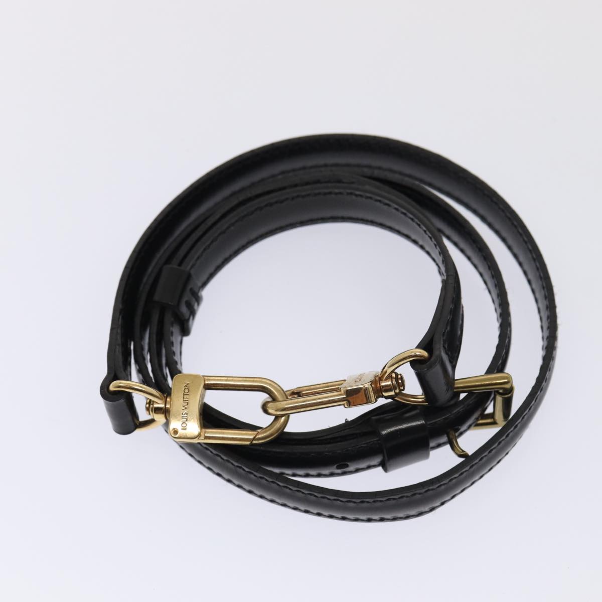 LOUIS VUITTON Epi Angian Shoulder Bag 2way Black M52112 LV Auth 83584