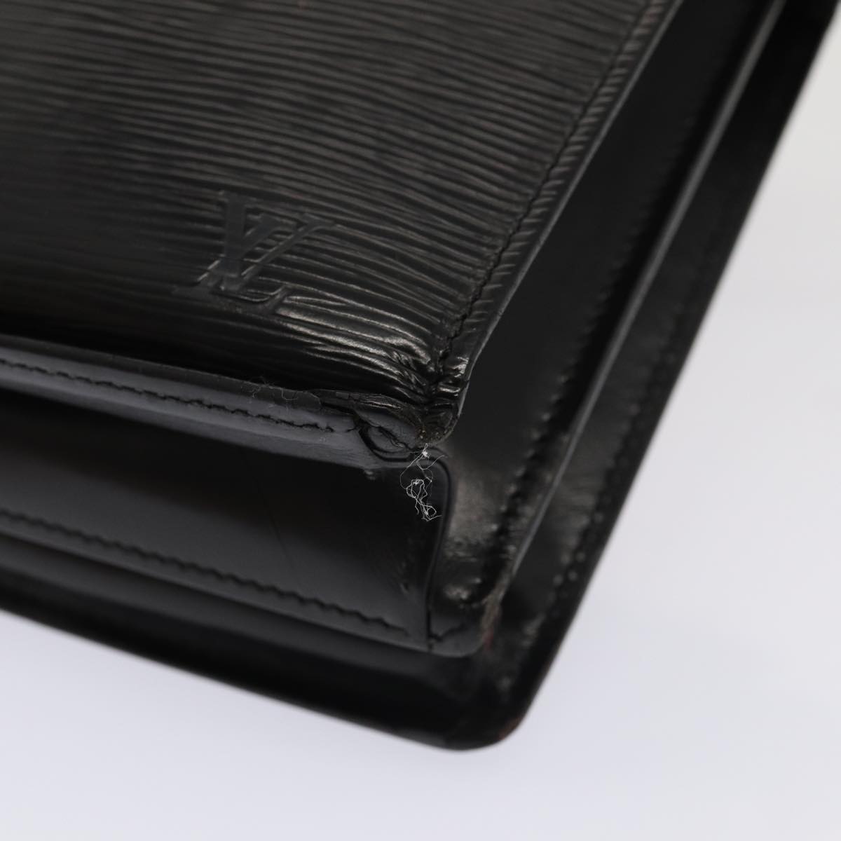 LOUIS VUITTON Epi Angian Shoulder Bag 2way Black M52112 LV Auth 83584