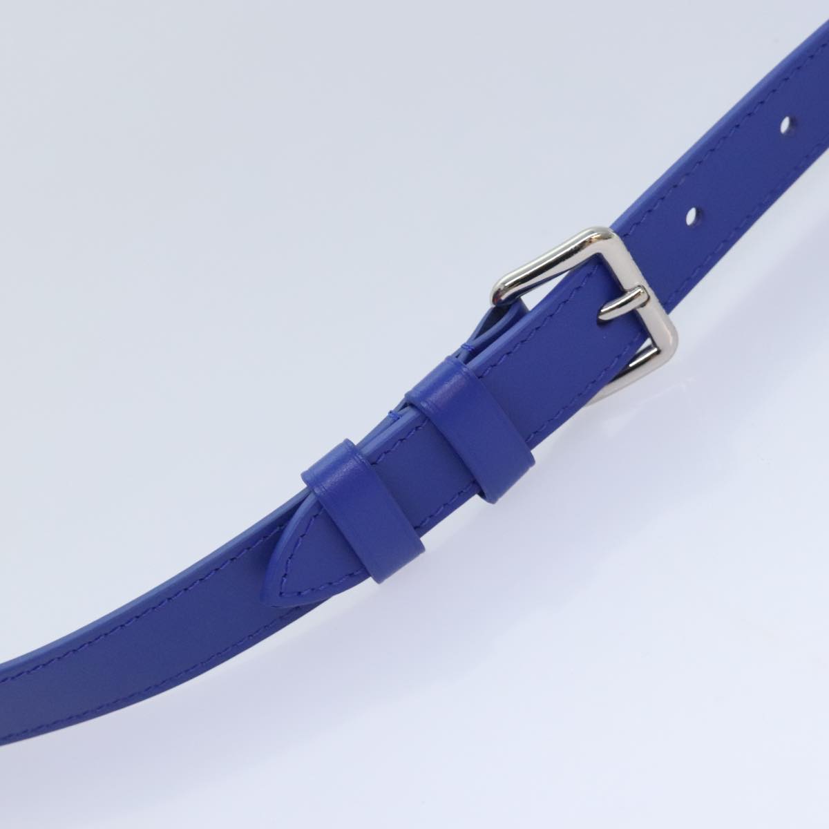 LOUIS VUITTON Monogram Flower Keepall Bandouliere 50 Bag Blue M21895 Auth 83744SM