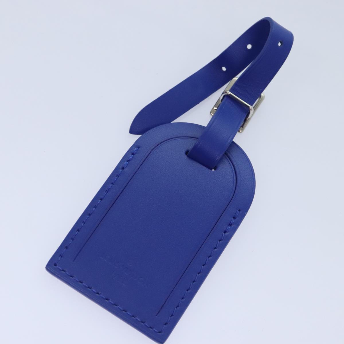 LOUIS VUITTON Monogram Flower Keepall Bandouliere 50 Bag Blue M21895 Auth 83744SM