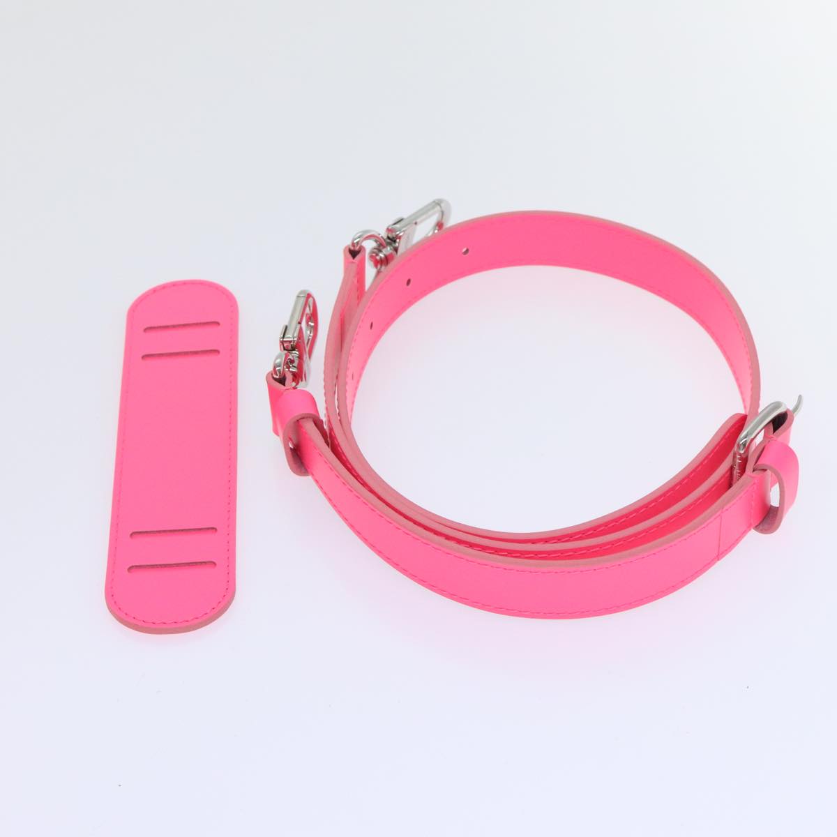 LOUIS VUITTON Monogram Mesh Keepall Bandouliere 50 Bag Pink M45048 Auth 83745SM