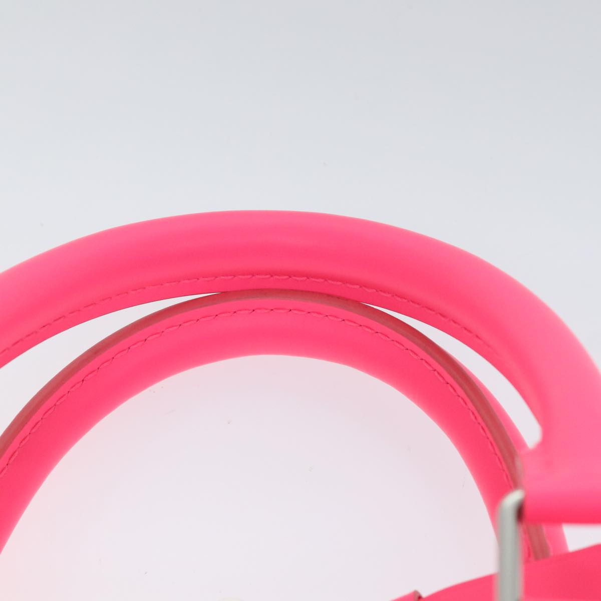 LOUIS VUITTON Monogram Mesh Keepall Bandouliere 50 Bag Pink M45048 Auth 83745SM