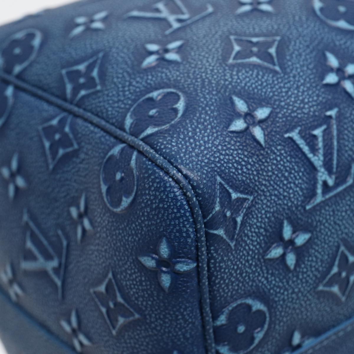 LOUIS VUITTON Monogram Cowhide Keepall Bandouliere 50 Bag M21375 LV Auth 83834S