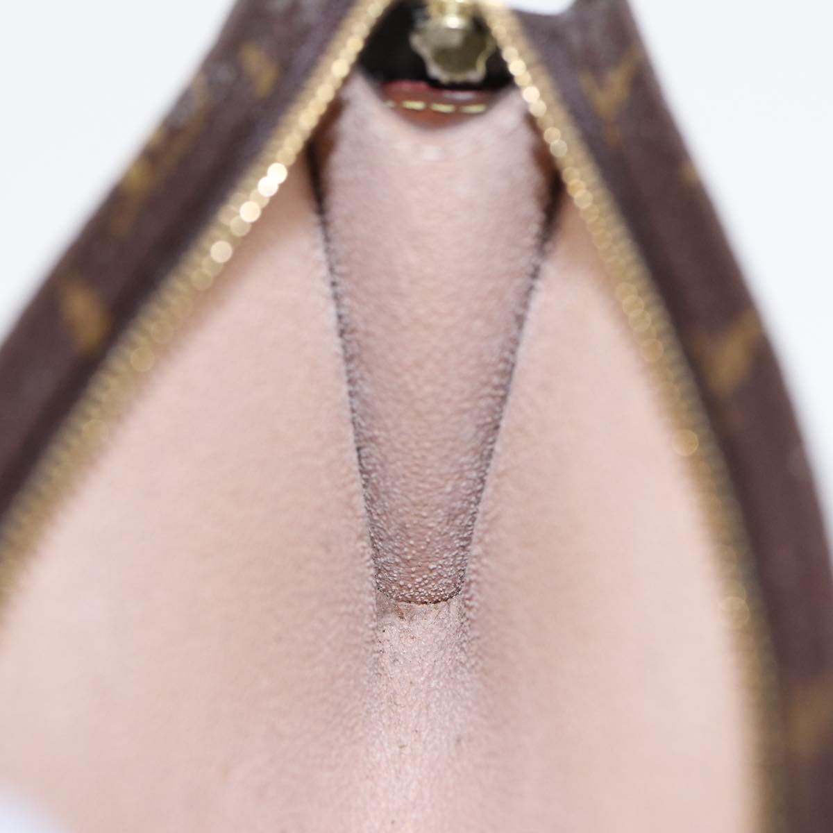 LOUIS VUITTON Monogram Bucket PM Accessory Pouch LV Auth 83905