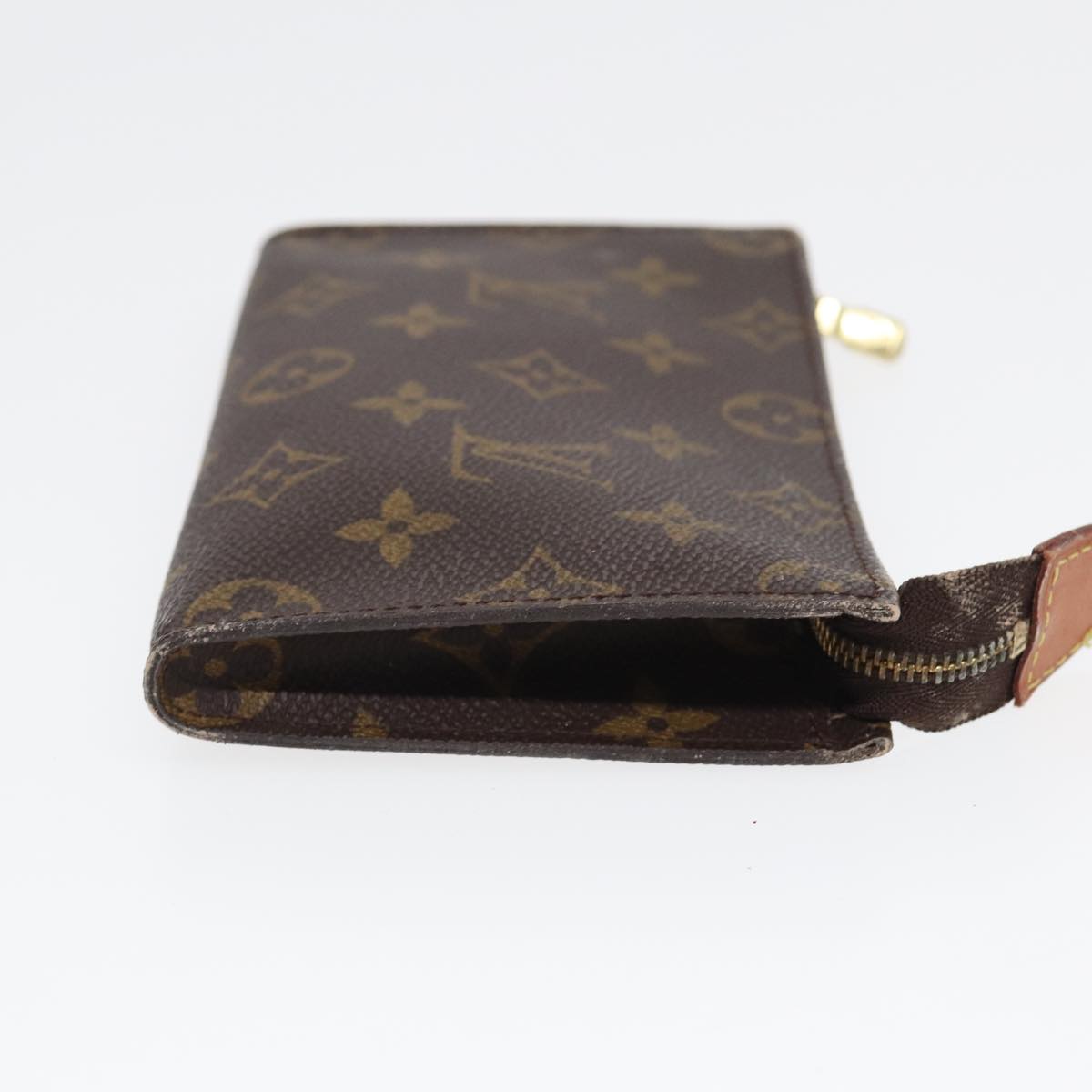 LOUIS VUITTON Monogram Bucket PM Accessory Pouch LV Auth 83905