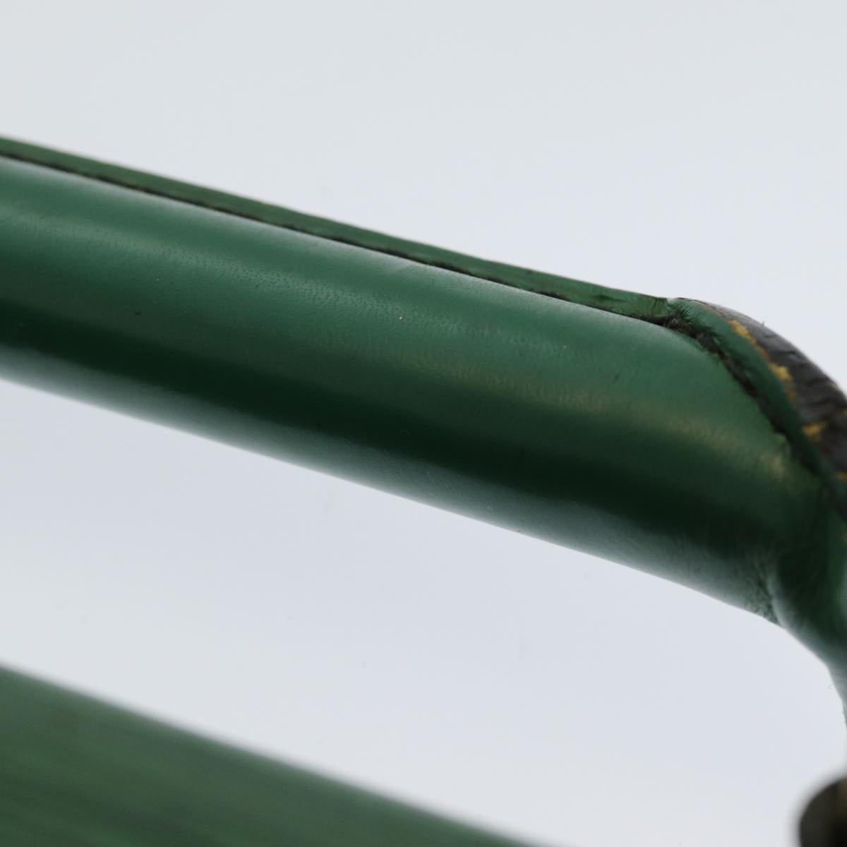 LOUIS VUITTON Epi Serviette Ambassador Business Bag Green M54412 LV Auth 84072