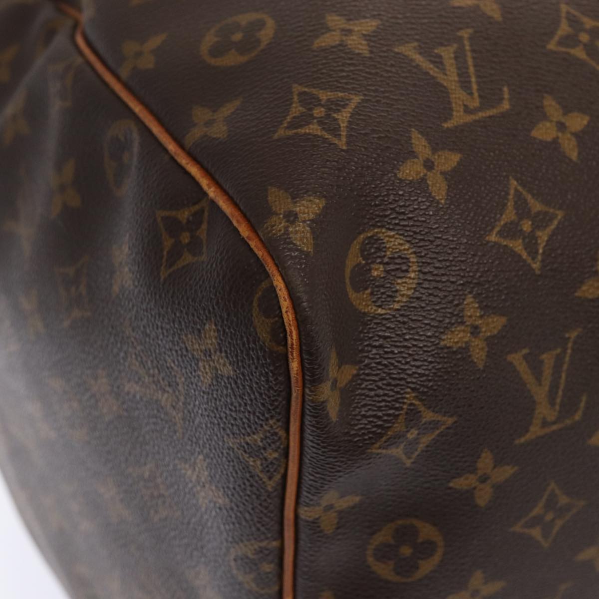 LOUIS VUITTON Monogram Keepall 60 Boston Bag M41422 LV Auth 84255